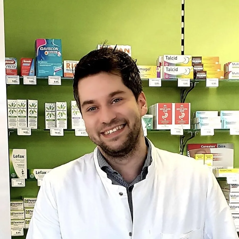 Tim Wischniowski, Apotheker
